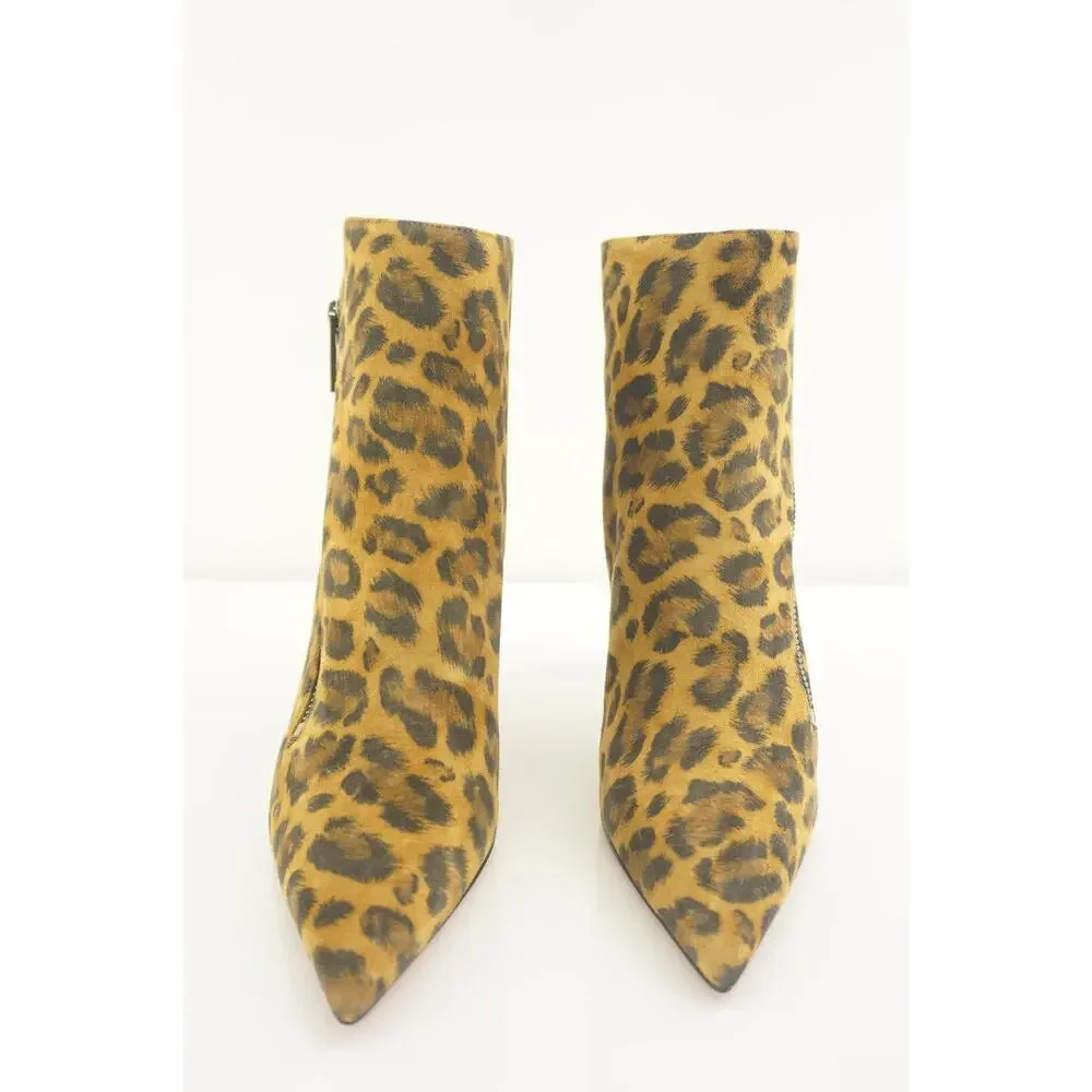 Christian Louboutin Birgikate Stiletto Ankle Bootie Size 35.5 NIB $1245 Leopard